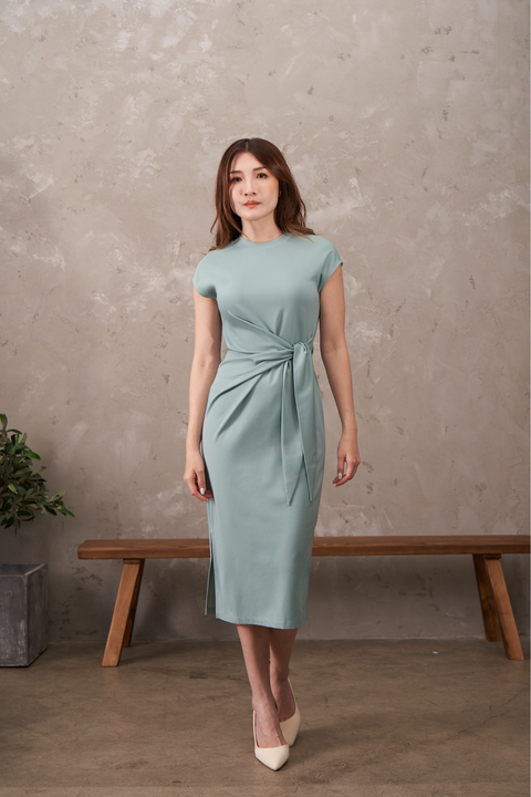 ALIA Dress in Sage
