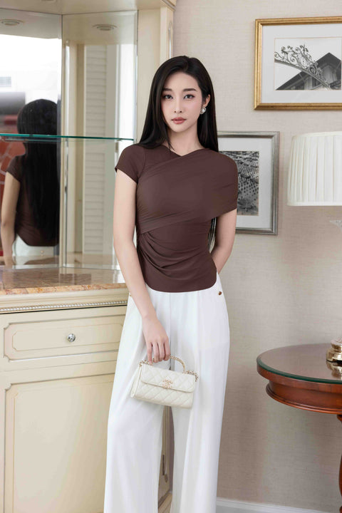 ELVA Top in Mocha
