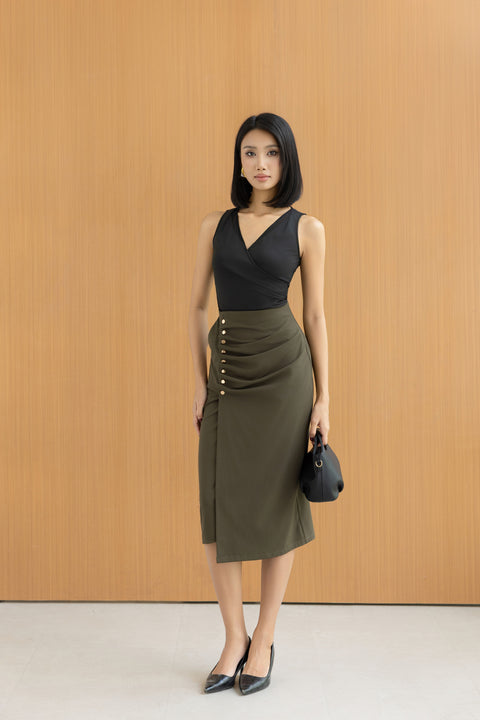 KYRA Skirt in Forest