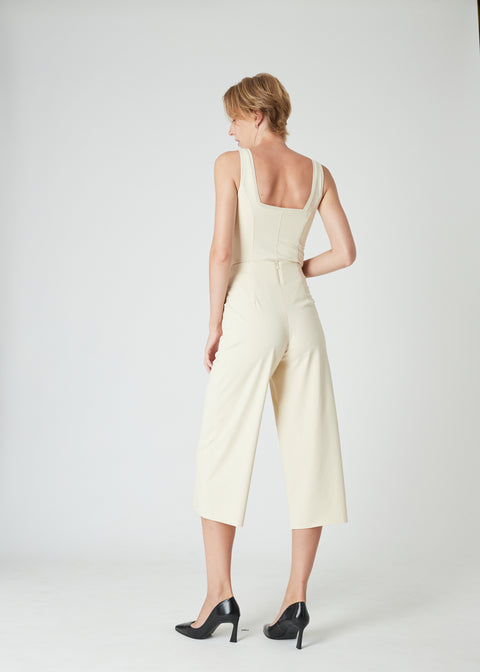 LOTTE Culotte Pant in Almond