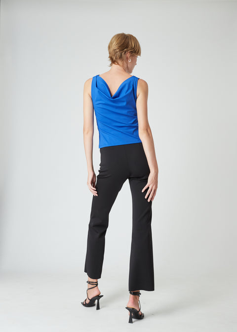 ANKA Reversible Top in Lapis Blue