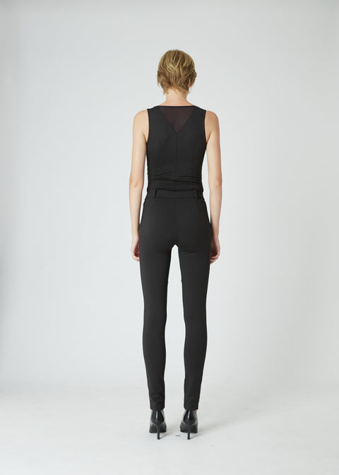 AVER Smart Skinny Pants in Black