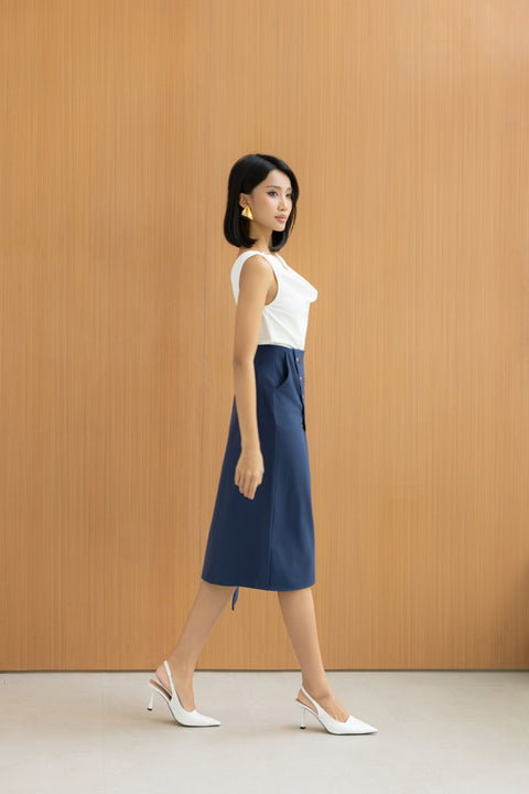 KYRA Skirt in Navy