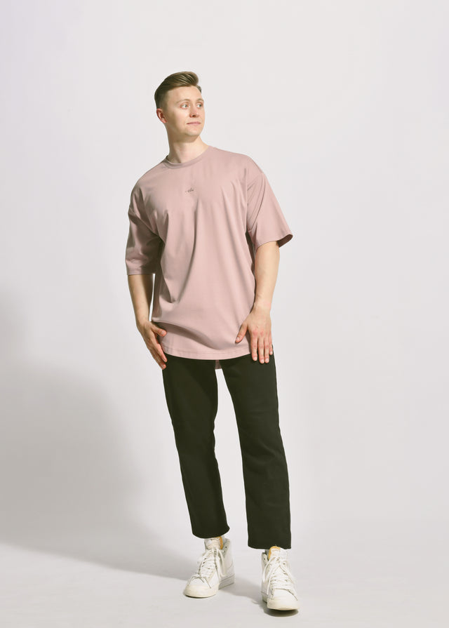 MARC Oversized Tee in Frosted Berry