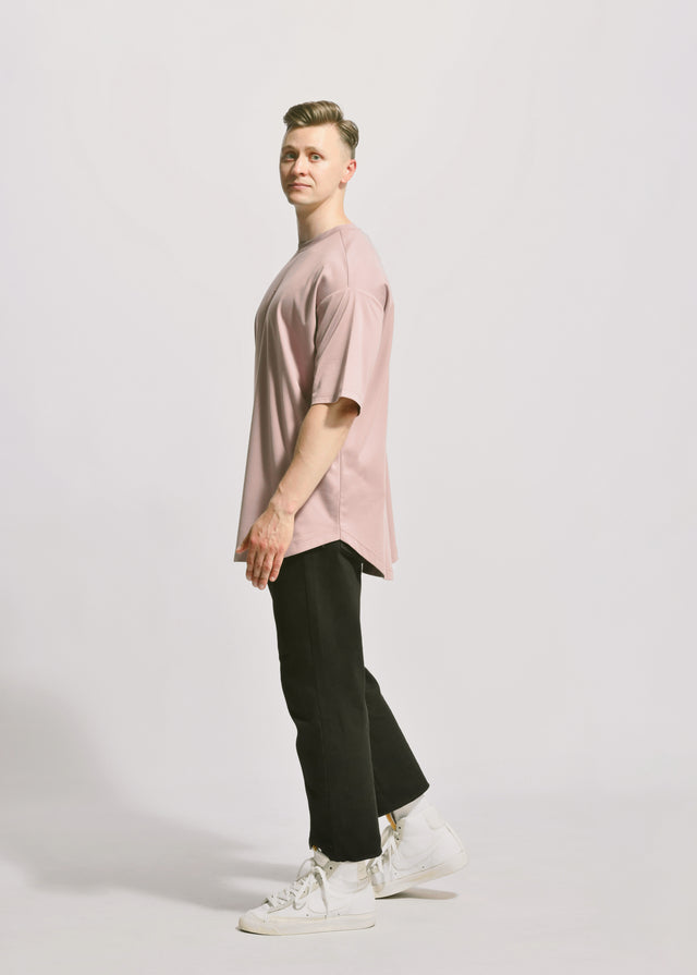 MARC Oversized Tee in Frosted Berry