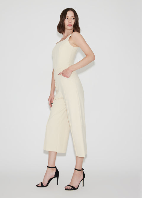 LOTTE Culotte Pant in Almond