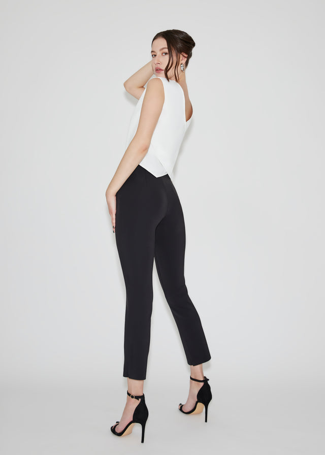 Backview of AXEL Pants in Black by As Intended a Workleisure label