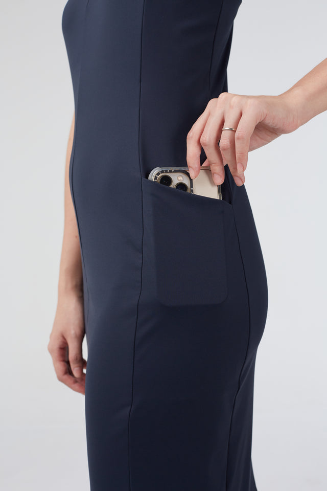 TIFF Dress in Midnight Blue